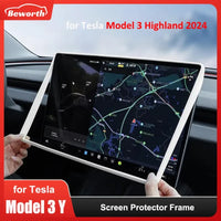 Screen Protector Frame For Tesla Model 3/Y - EVtilbud 
