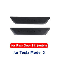 Tesla Model 3 Door Sill Protector 2023 - EVtilbud 