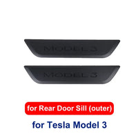 Tesla Model 3 Door Sill Protector 2023 - EVtilbud 