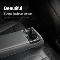 Tesla Model 3 Highland Carbon Fiber Cup Holder Trim - EVtilbud 
