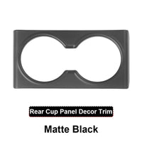 Tesla Model 3 Highland Carbon Fiber Cup Holder Trim - EVtilbud 