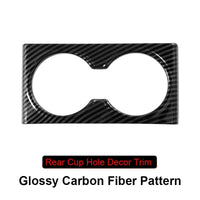 Tesla Model 3 Highland Carbon Fiber Cup Holder Trim - EVtilbud 