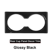 Tesla Model 3 Highland Carbon Fiber Cup Holder Trim - EVtilbud 