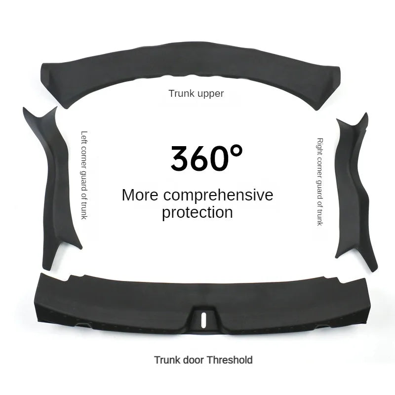 Tesla Model 3 Highland Trunk Sill Protector - EVtilbud 