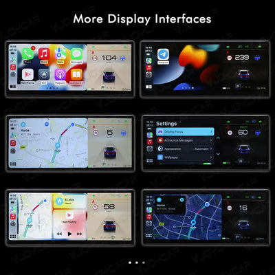Tesla Model 3 Y Digital Dashboard HUD Display - EVtilbud 