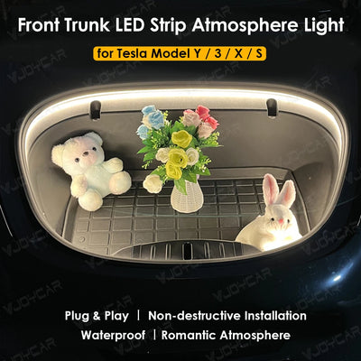 Tesla Model Y and 3 Trunk LED Strip Lights - EVtilbud 